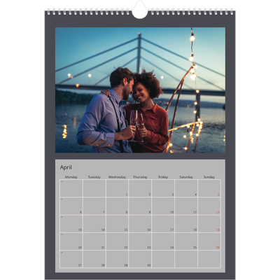 A3 photo calendars — Colour my world [April]