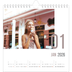 Square calendars  — Number months [January]