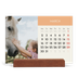 Easel Desk Calendar Landscape  — Pastel chapters [March]
