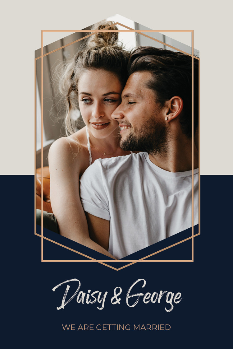 Invitations — Black ribbon