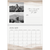 A4 Double Photo Calendar — Wellbeing quotes [January]