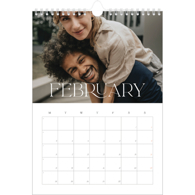 A4 Photo Calendar — Larger than life [February]