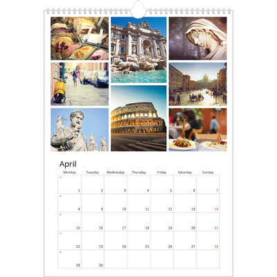 A3 photo calendars — Framework [April]