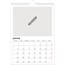 A4 Photo Calendar — Design your own calendar [January]