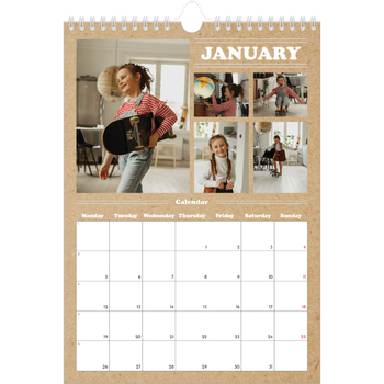 A4 Photo Calendar — This year’s editorial