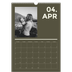A3 photo calendars — Contemporary bold [April]