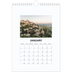 A4 Photo Calendar — Simple photo [January]