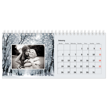 Desk Photo Calendar — Four seasons