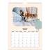A4 Photo Calendar — Dog paws and doodles [February]