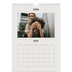 A4 Photo Calendar — Simple ivory [cover]
