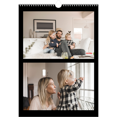 A3 photo calendars — Black margin [cover]