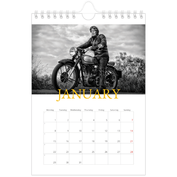 A5 portrait — Heritage style