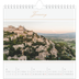 Square calendars  — Gold script banner [January]