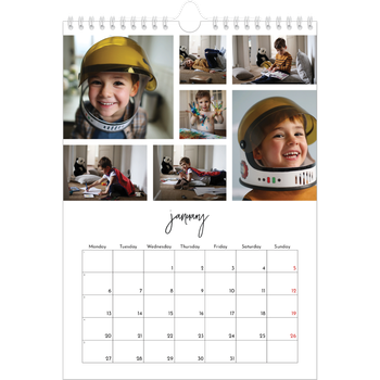A4 Photo Calendar — Photo arrangements