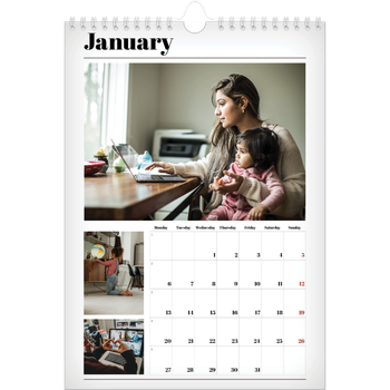 A4 Photo Calendar — Hot off the press