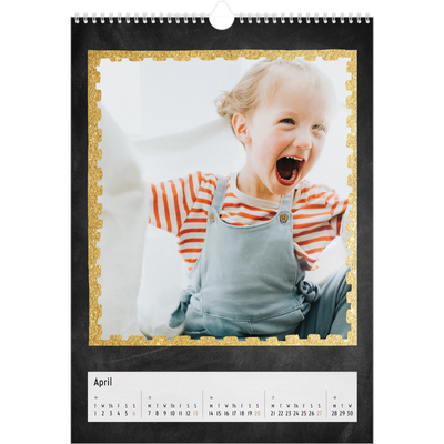 A3 photo calendars — Rustic charm [April]