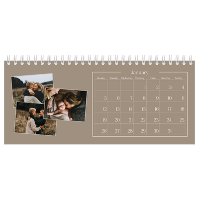 Desk calendars — Crafted memories [January]