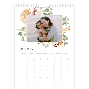 A4 Photo Calendar — Boho