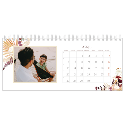 Desk calendars — Boho [April]