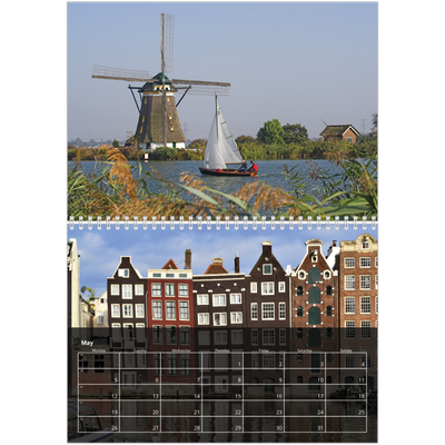 A4 Double Photo Calendar — Complements [cover]