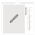 Square calendars  — Design your own calendar [February]