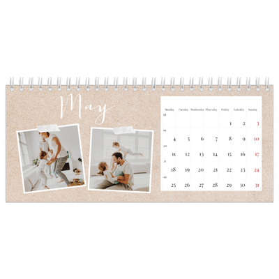 Desk calendars — Scrapbook calendar [cover]