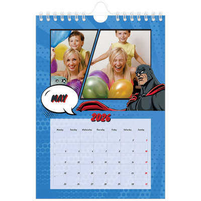A5 Photo Calendar — Comic book [cover]