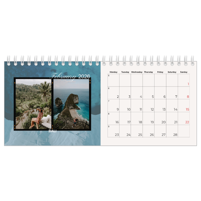 Desk calendars — Adventure wanderlust [February]