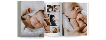 Photo Books — Soft colour baby book