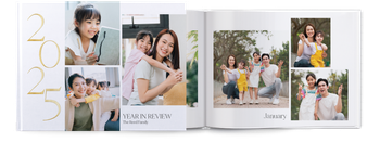 Photo Books — Simple metallic numbers