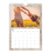 A5 Photo Calendar — Wood [May]