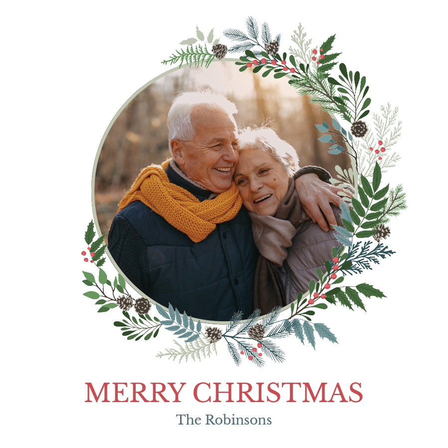 Cards — Winter wreath