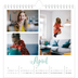 Square calendars  — Hello world [April]