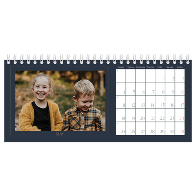 Desk calendars — Prussian blue [cover]