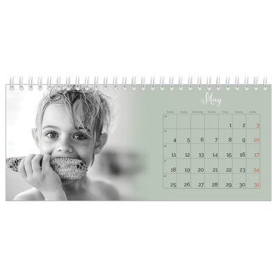 Desk calendars — Misty green [cover]