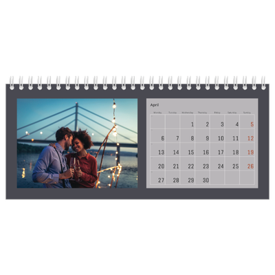 Desk calendars — Colour my world [April]