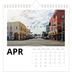 Square calendars  — White space [April]