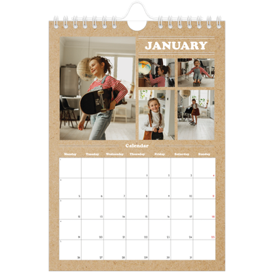 A5 Photo Calendar — This year’s editorial [January]