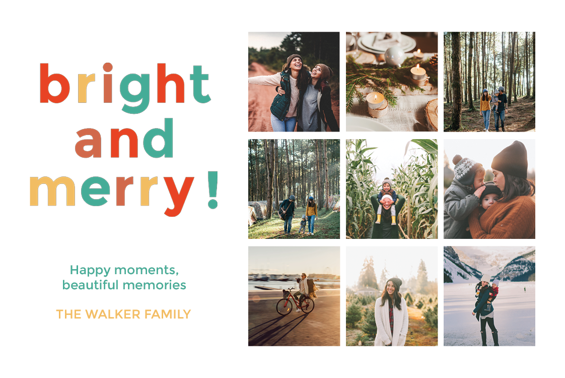 Cards — Bright and merry