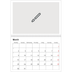 A4 Double Photo Calendar — Design your own calendar [March]