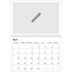 A4 Double Photo Calendar — Design your own calendar [April]