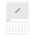 A3 photo calendars — Design your own calendar [January]