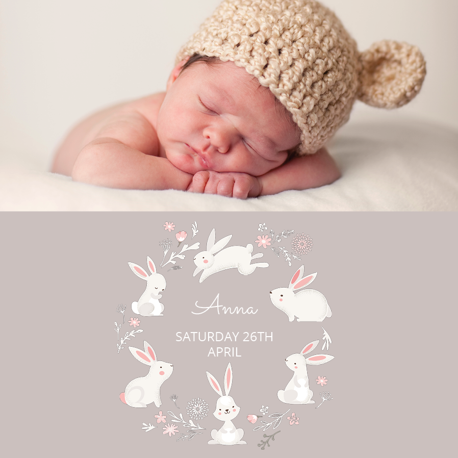 Invitations — White rabbits