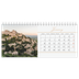 Desk calendars — Gold script banner [January]