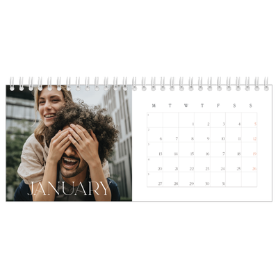 Desk calendars — Larger than life [January]