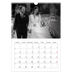 A3 photo calendars — Elegant script [January]