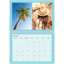 A4 Double Photo Calendar — Bright and bold [January]