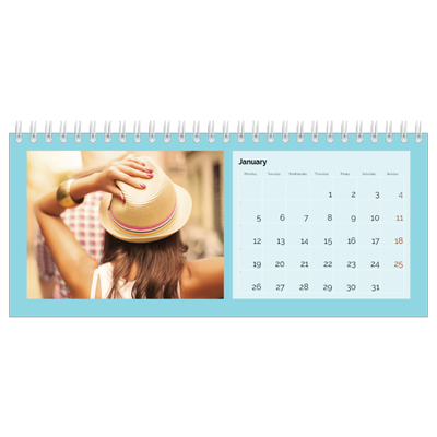 Desk calendars — Bright and bold [January]