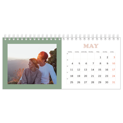 Desk calendars — Retro frames [cover]