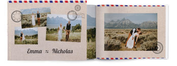 Photo Books — Wedding travel scrapbook